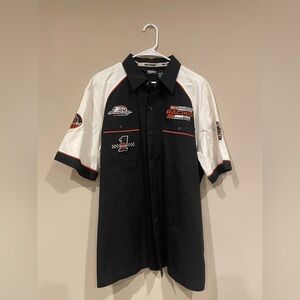Harley-Davidson Black and White Racing Shirt